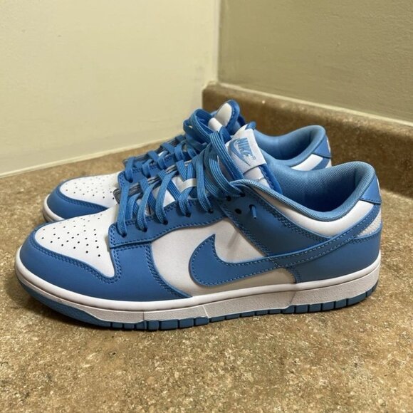 Nike Dunk Low Retro University Blue White Sneakers